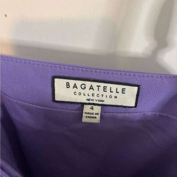Bagatelle Purple Tie Front Camisole Top - Picture 2 of 3